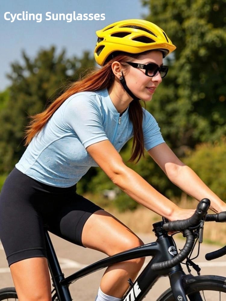 Miu Miu Miumiu Glimpse Retro Square Ladies Sunglasses Cycling Sunglasses Women's Sunglasses Black Lenses - Image 3