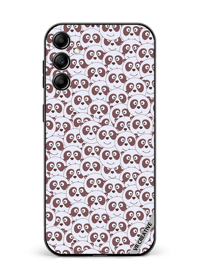 VR CREATIVE Protective Case Cover For Samsung Galaxy A55 Children With Funny Panda Design Multicolour - Image 1