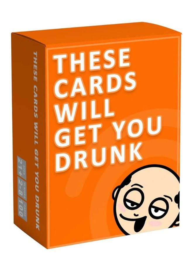 ستجعلك هذه البطاقات في حالة سكر - لعبة بطاقات الشرب الممتعة للبالغين للحفلات - Image 1