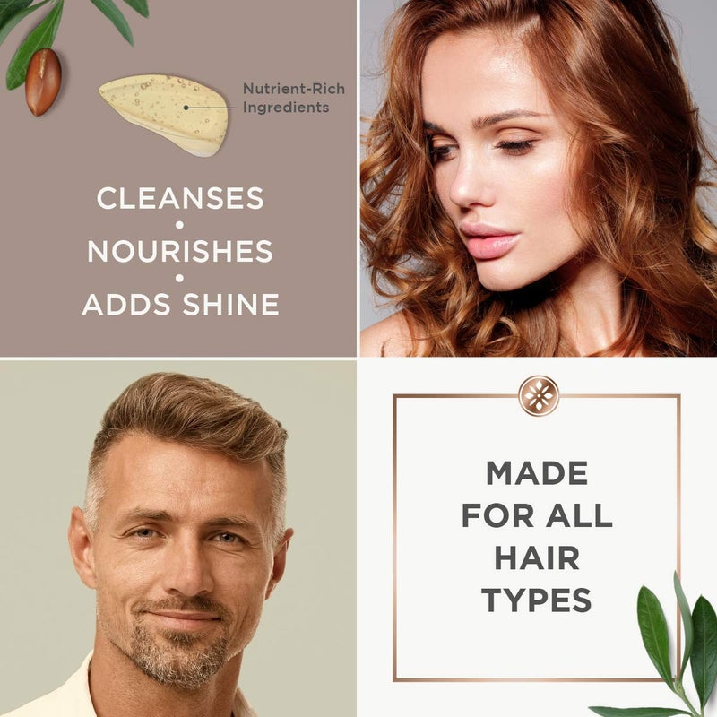 Argan Magic Shine Boosting Shampoo - Gently Cleanses and Restores Hair to Calm Frizz and Boost Shine | Made in USA, Paraben Free, Cruelty Free (1 Pack) - Image 4