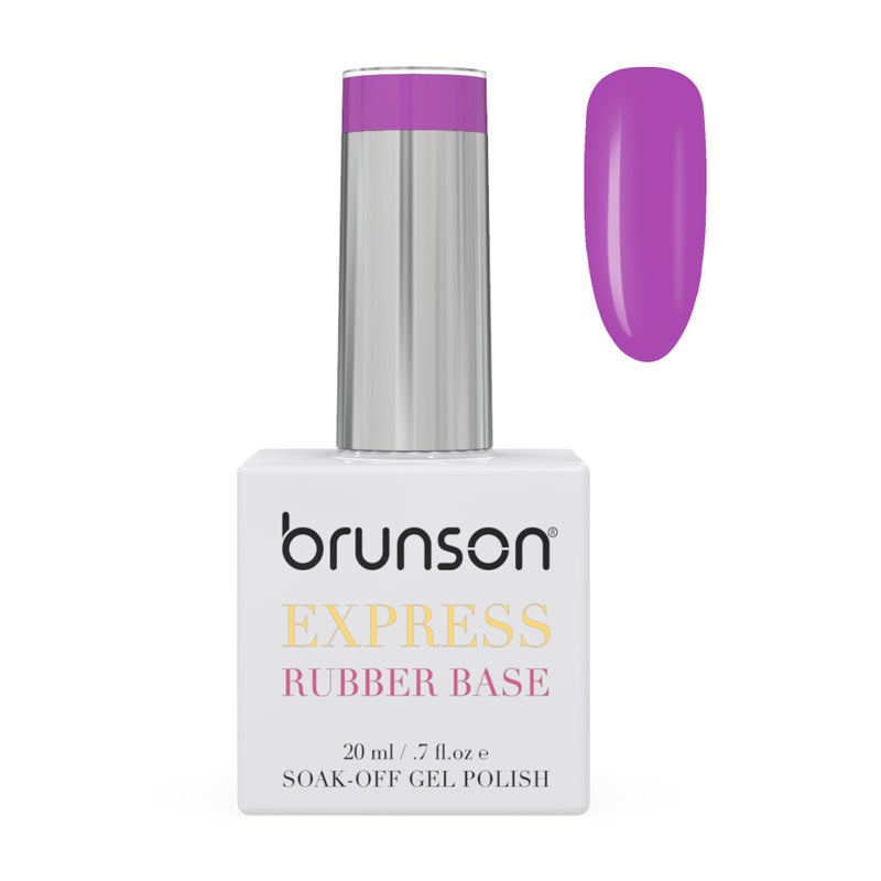 brunson TPO free Rubber Base Gel polish 20ml Soak Off Base Coat for Nail Strengthening Long Lasting Gel Polish Base for Chip Free Shine Brittle Nails UV Rubber base Russian manicure Non Yellowing salon manicure - Image 1