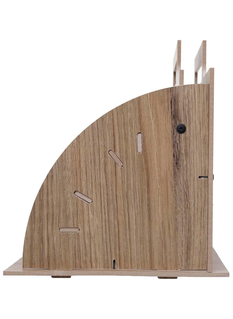 منظم مكتب خشب مقاس 32×34 - بني - Image 4