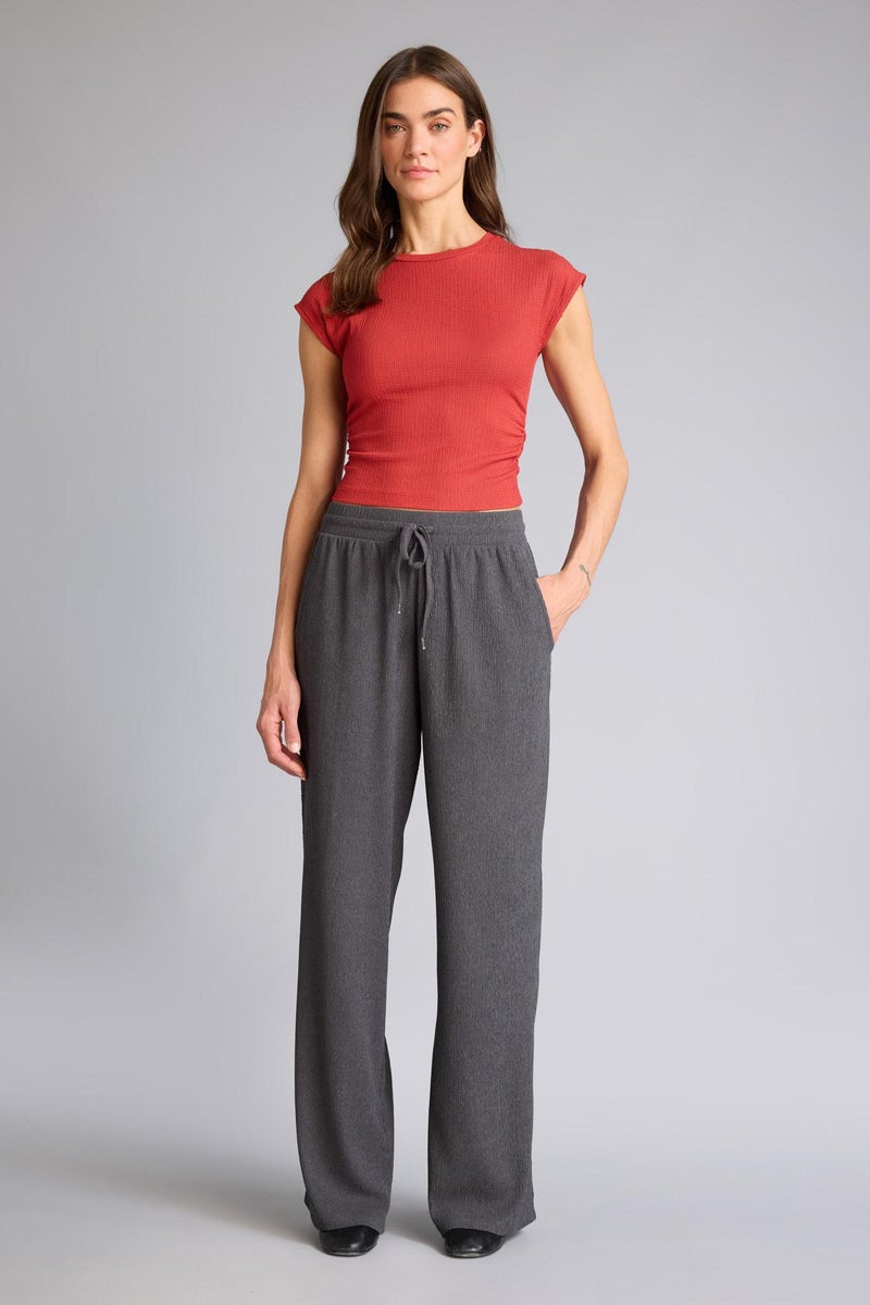 DeFacto Grey Woman Straight Fit Trousers Casual - Image 1