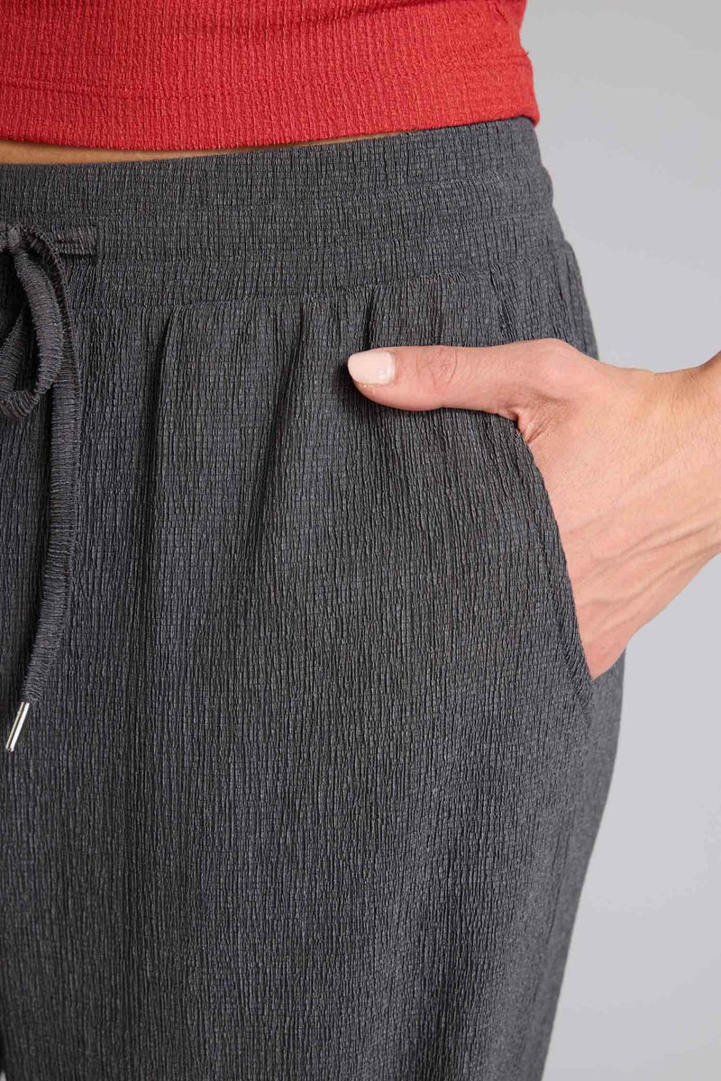 DeFacto Grey Woman Straight Fit Trousers Casual - Image 4