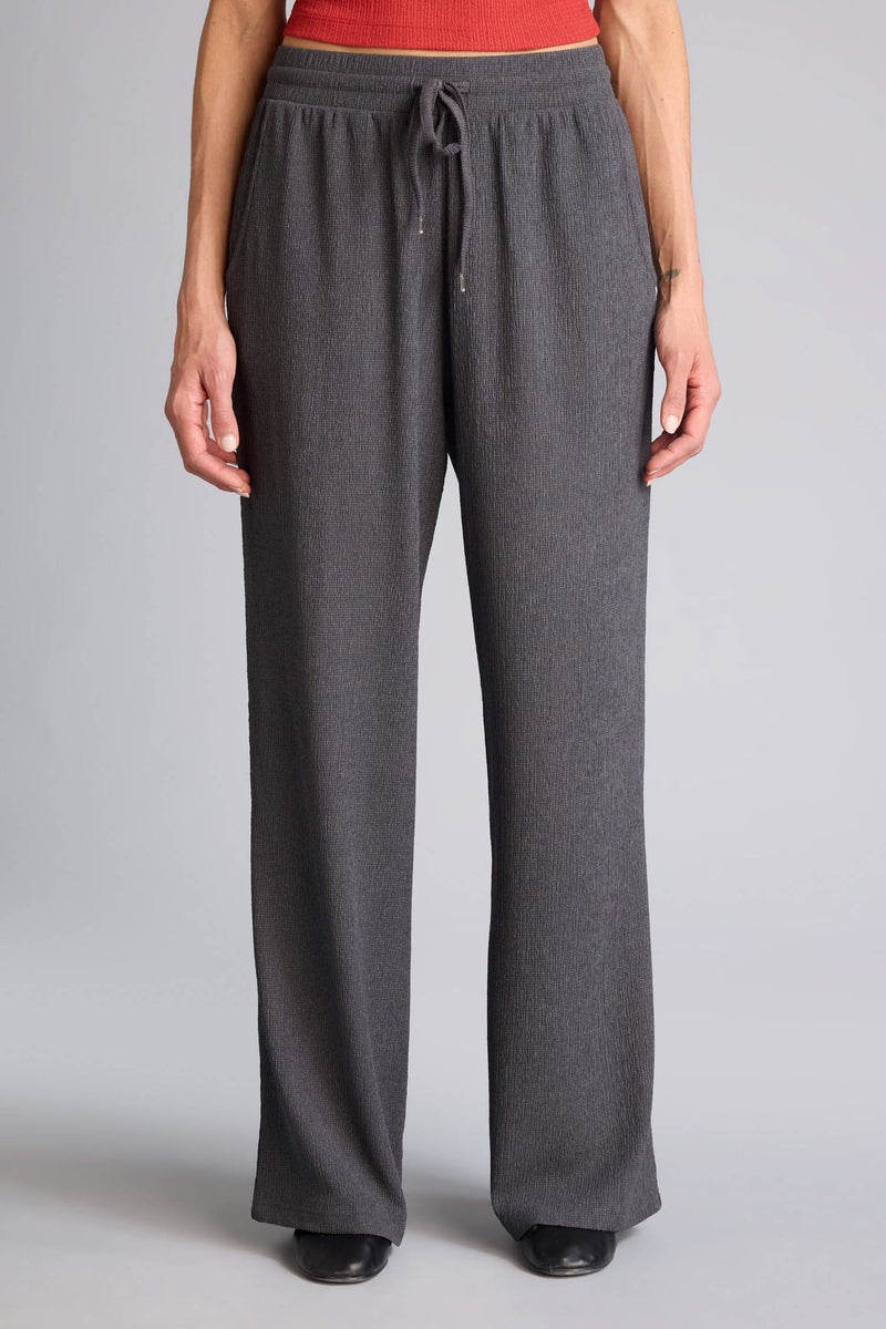 DeFacto Grey Woman Straight Fit Trousers Casual - Image 3