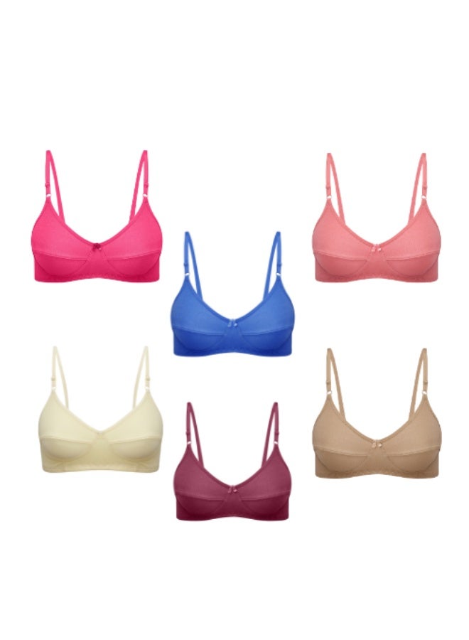 Fashion Academy Womens Bra CELESTE Pack Of 6 - Image 1
