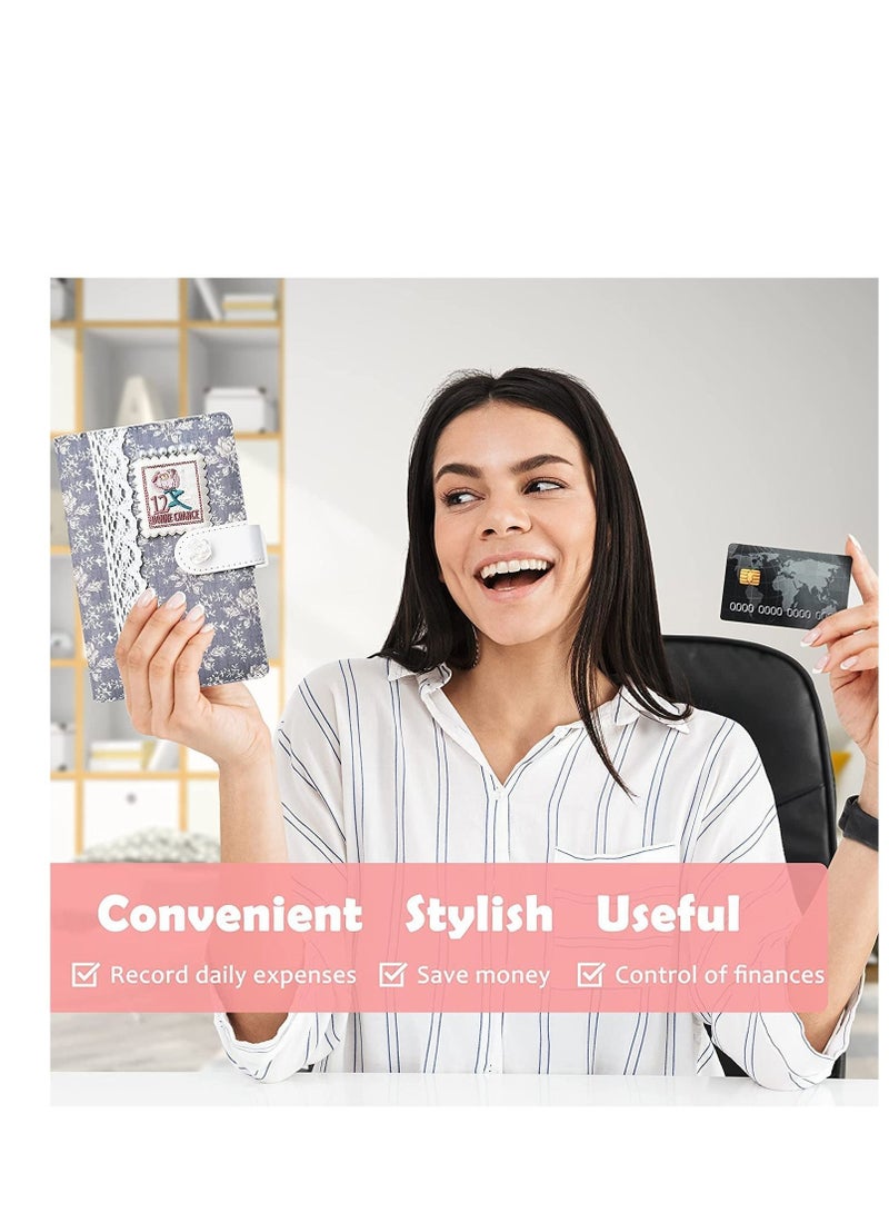 SYOSI A6 Budget Binder, Cash Envelopes for Budgeting, Organizer with Label Stickers, for Saving Money & Financial Management, Envelope Wallet - Image 2