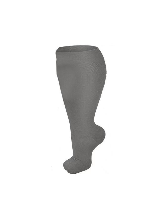 Bluejw - Youlijian  Special For Increasing Fat Socks Fat Socks For Men And Women Solid Color Pressure Sequential Socks Socks - Image 1