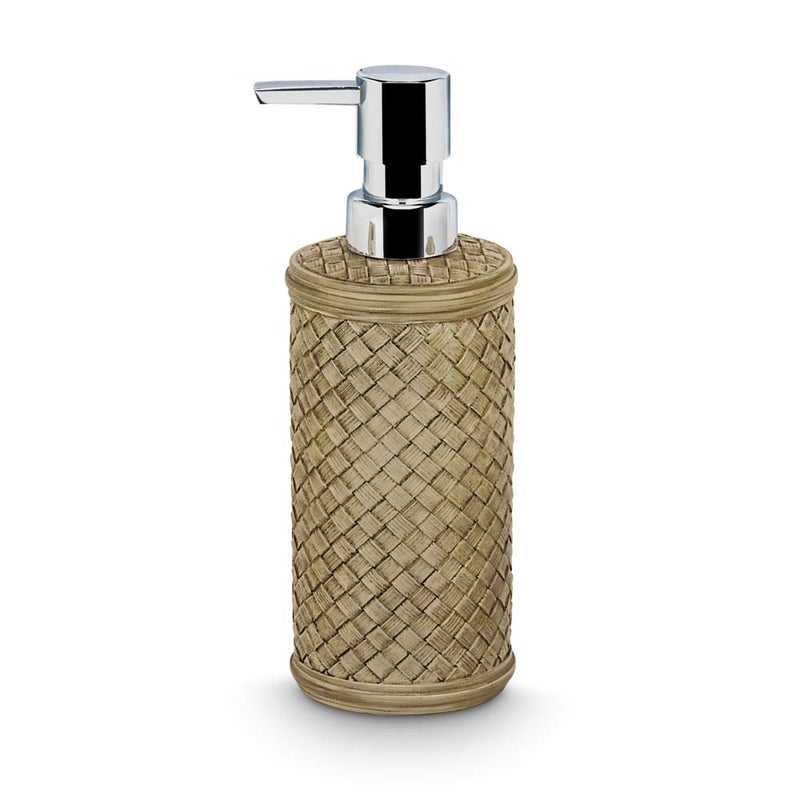 Freelance Soho Polyresin 4 Pieces Bathroom Set-Dispenser, Toothbrush Holder, Tumbler & Soap Dish - Image 2