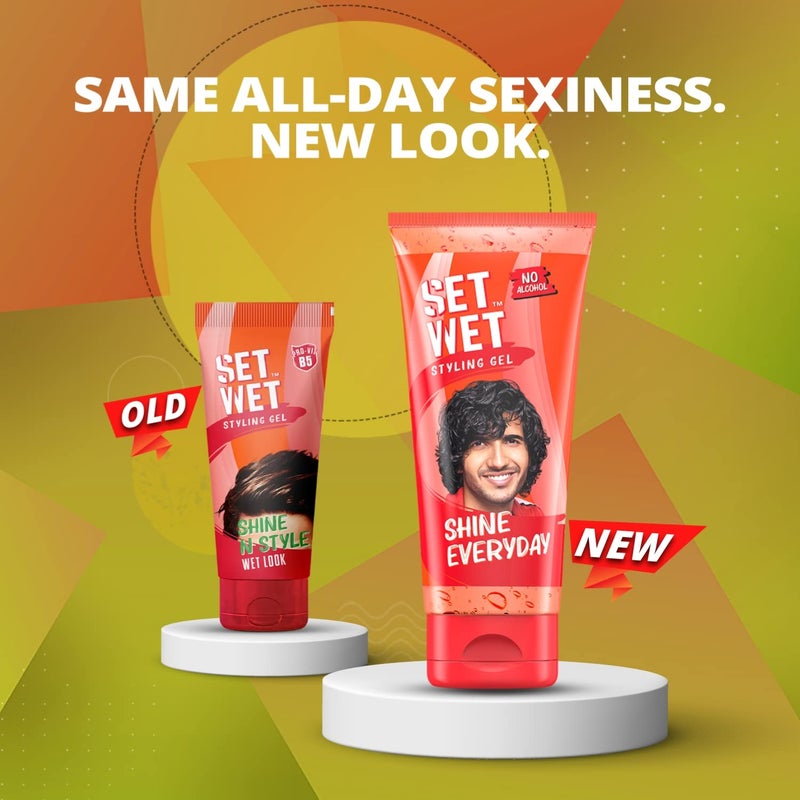 Set Wet Style Hair Gel Wet Look 50 ml - Image 2