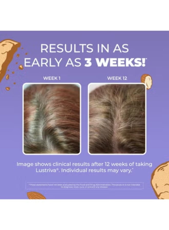 MaryRuth's Organics Women's Hair Growth MAX Liposomal  مع Lustriva® + Biotin 10000mcg + زيت بذور اليقطين  شعر سميك  رعاية الشعر  التجاعيد ، الخطوط الدقيقة ، العناية بالبشرة  أعمار 18 +  15.22 فلور أوز - Image 3