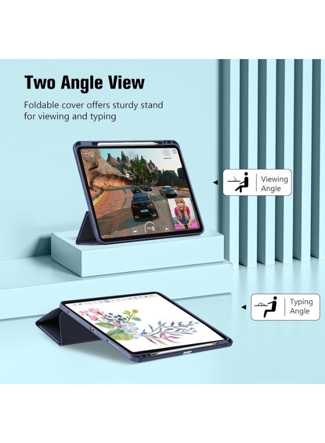 LEDIN New iPad Pro 13 Inch Case M4 (2024, 7th Gen) with Pencil Holder, Smart Case with Touch ID, Auto Wake/Sleep, USB-C Pencil, Slim Protective Cover - Image 3