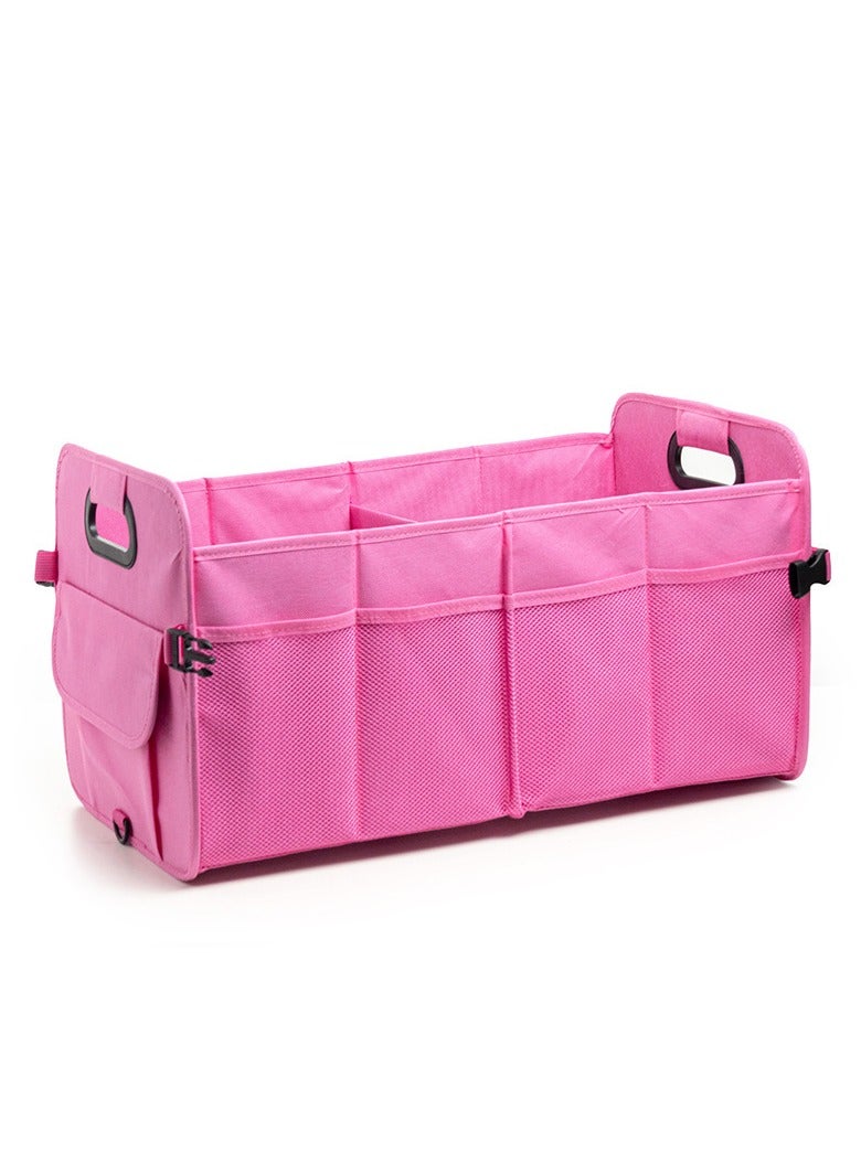 general Car trunk storage rack and storage box, foldable with multiple compartments for car organization