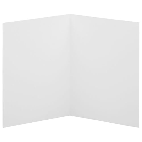 LUXPaper A6 Folded Cards | 4 5/8" x 6 1/4" | Bright White | 80lb. Cover | 50 Qty - Image 5
