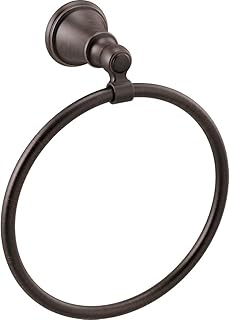 DELTA FAUCET DELTA FAUCET Delta Faucet 73246-RB Woodhurst Towel Ring, Venetian Bronze  - Image 1