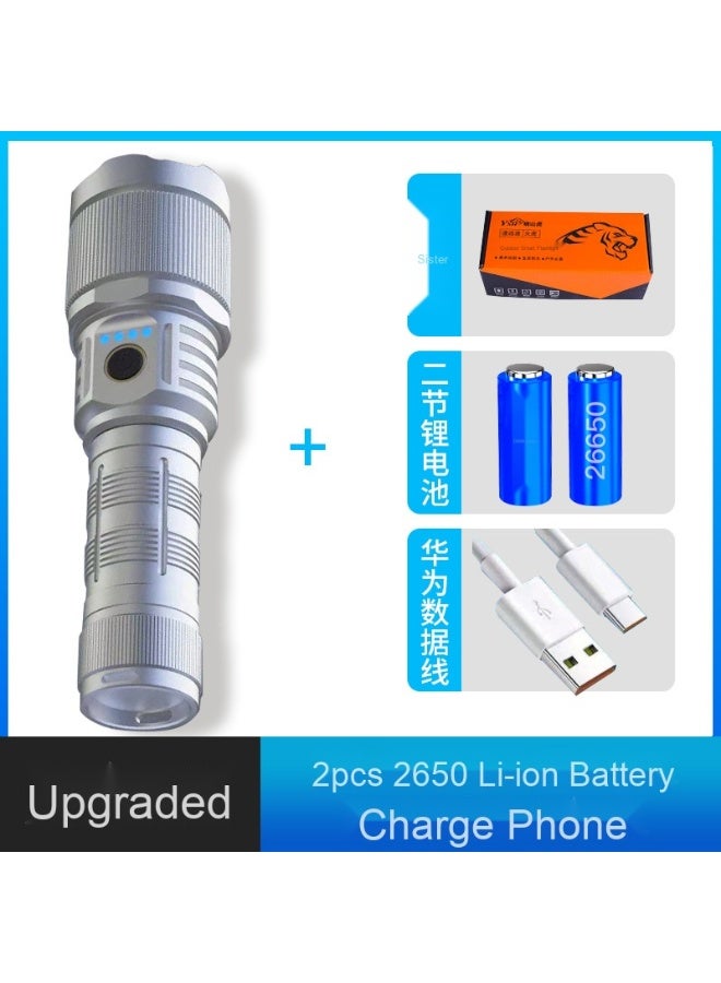 NIBEMINENT New Generation Angel Eye White Laser Super Bright Flashlight