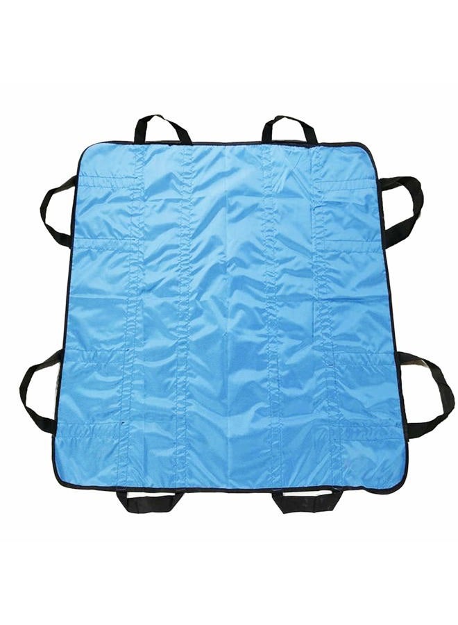 BoxLuote وسادة سرير صغيرة وجميلة مع مقابض 48" × 40" واقي مرتبة سلس البول بطانة تحت السرير أحزمة لرفع ونقل سهل قابلة لإعادة الاستخدام قابلة للغسل جودة المستشفى - Image 1