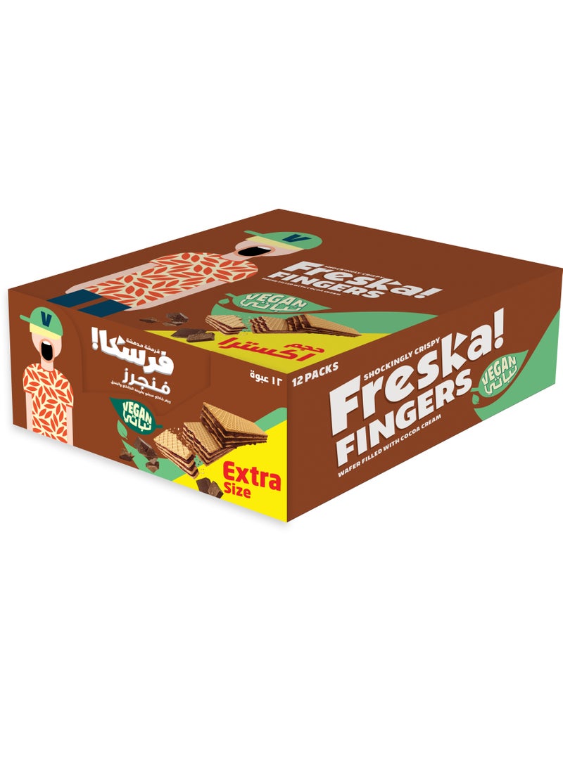 Freska Wafer Fingers Vegan 12 Pcs