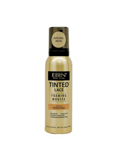 EBIN NEW YORK Tinted Lace Foaming Mousse  Natural Beige 338oz 100ml