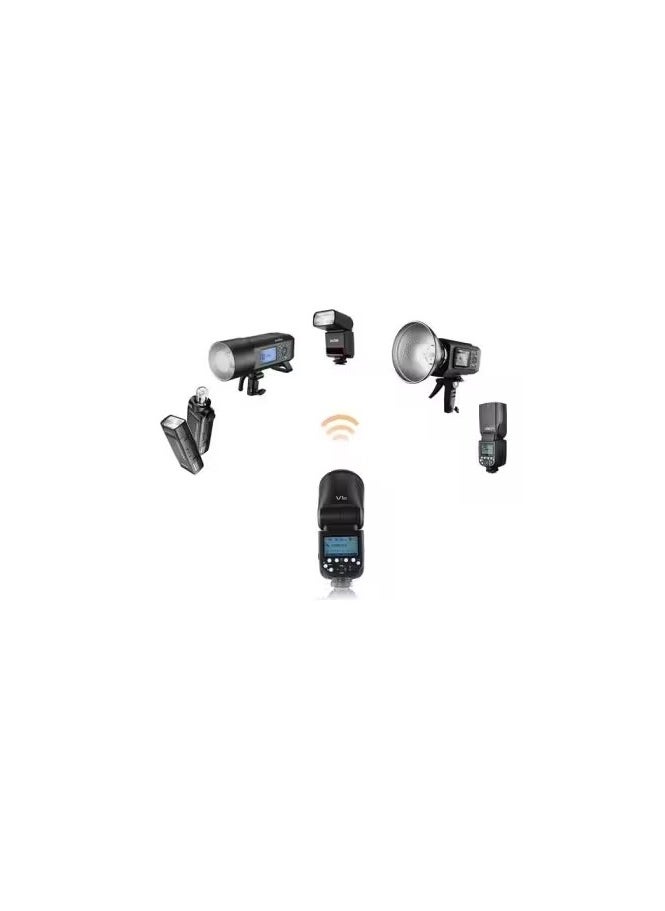 Godox - TTL Flash Round Head for Fuji - V1-F - Image 1