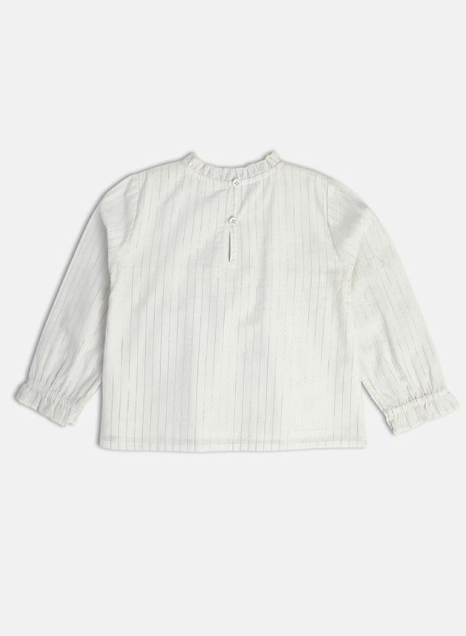 MINIKLUB Girls Cotton Long Sleeve High Neck Top - Image 2