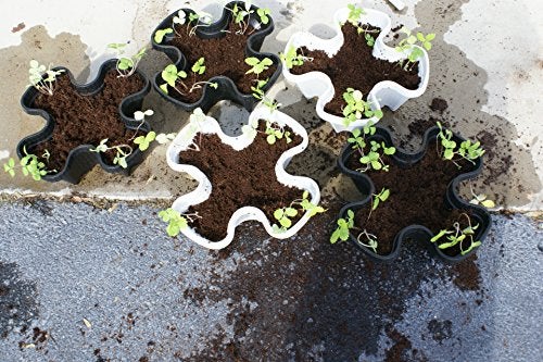 Mr. Stacky 5 Tier Black & Grey Stackable Strawberry Garden - Vertical Gardening Planter Set - Image 3