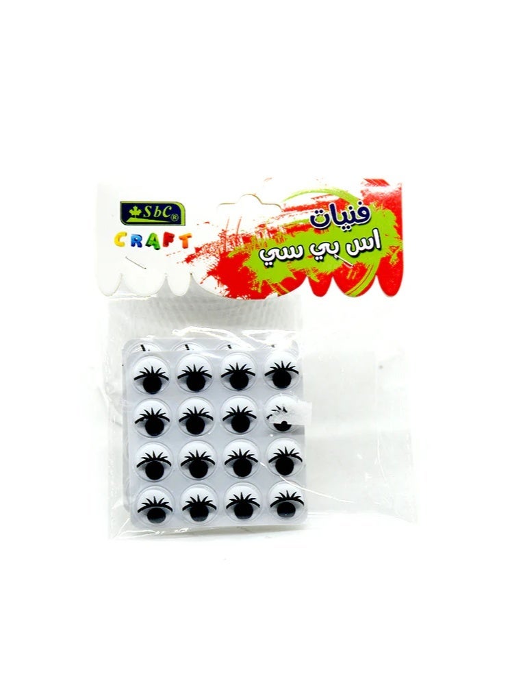 SBC ART EYES BLACK WITH STICKER - Image 1