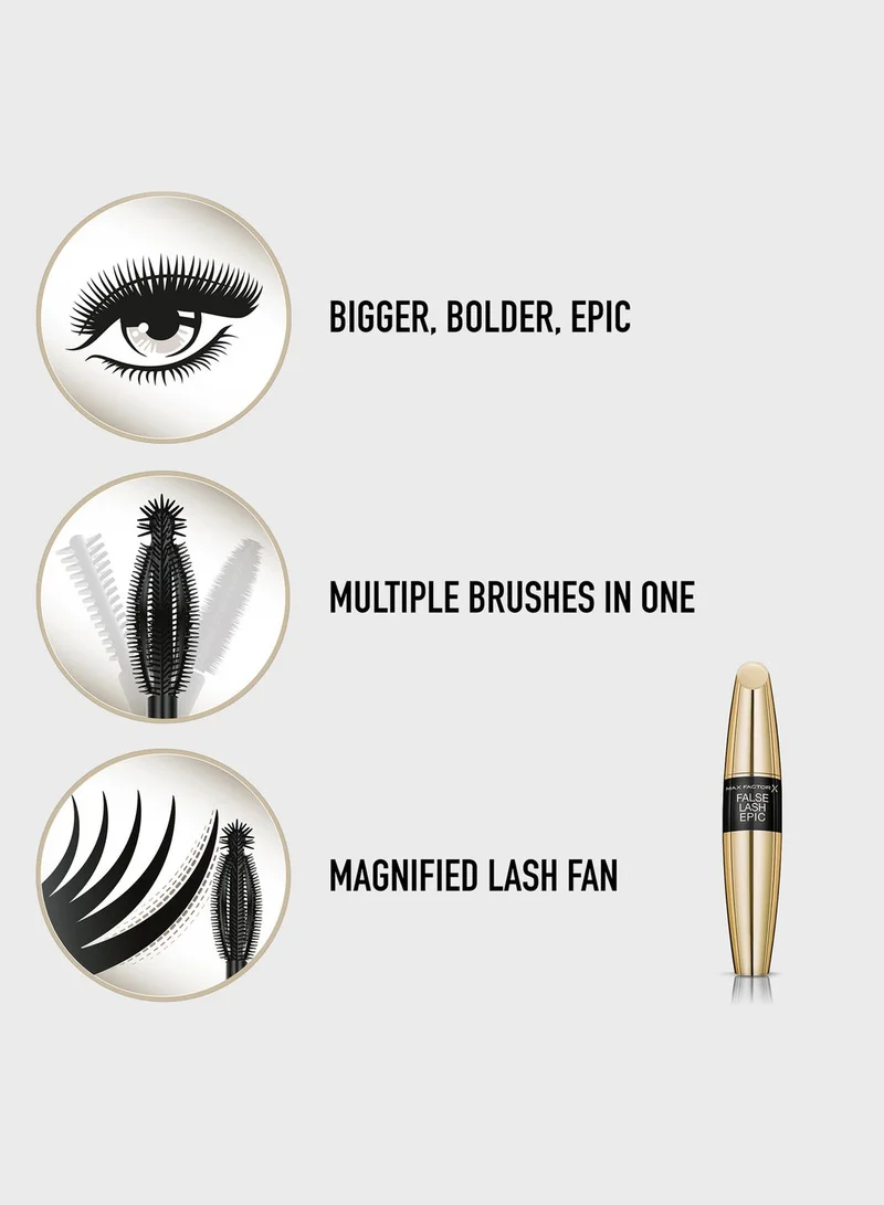 Max Factor Max Factor False Lash Epic Mascara – 01 – Black, 13ml