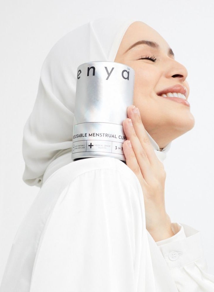 enya Reusable Menstrual Cup - 2 cups - Image 2