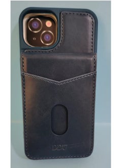 Generic Regular Apple 128 case, navy blue edges with a very distinctive brown back, comes in a wonderful box  The wallet has a magnetic adhesive to the back of the case  - Image 2