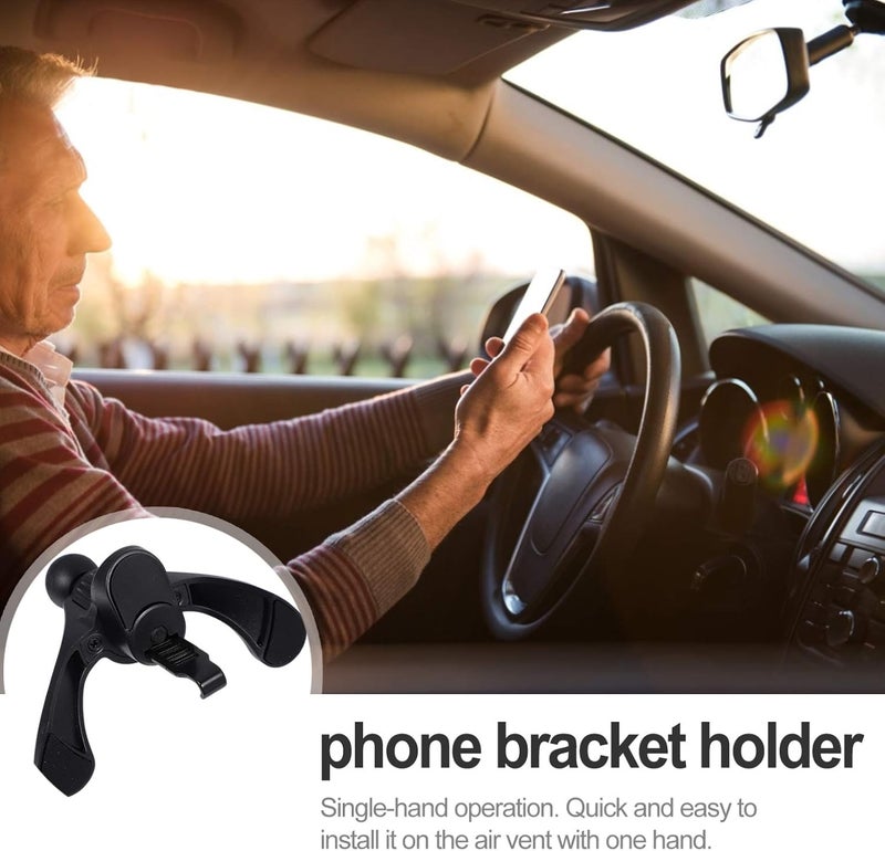 VICASKY Cellphone Stand Cellphone Stand Car Phone Holder Mount Air Vent Phone Holder Y Shaped Auto Bracket Cradle Universal Hold - Image 4