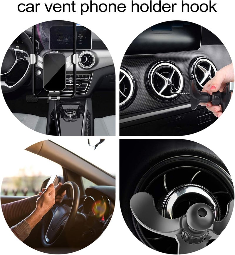 VICASKY Cellphone Stand Cellphone Stand Car Phone Holder Mount Air Vent Phone Holder Y Shaped Auto Bracket Cradle Universal Hold - Image 3