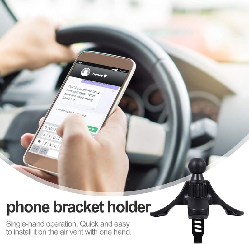 VICASKY Cellphone Stand Cellphone Stand Car Phone Holder Mount Air Vent Phone Holder Y Shaped Auto Bracket Cradle Universal Hold - Image 2