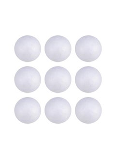 50Pcs Foam Craft Balls Smooth Styrofoam Balls Round Polystyrene Balls DIY Modeling Art Projects Christmas Decoration (Solid 5cm)