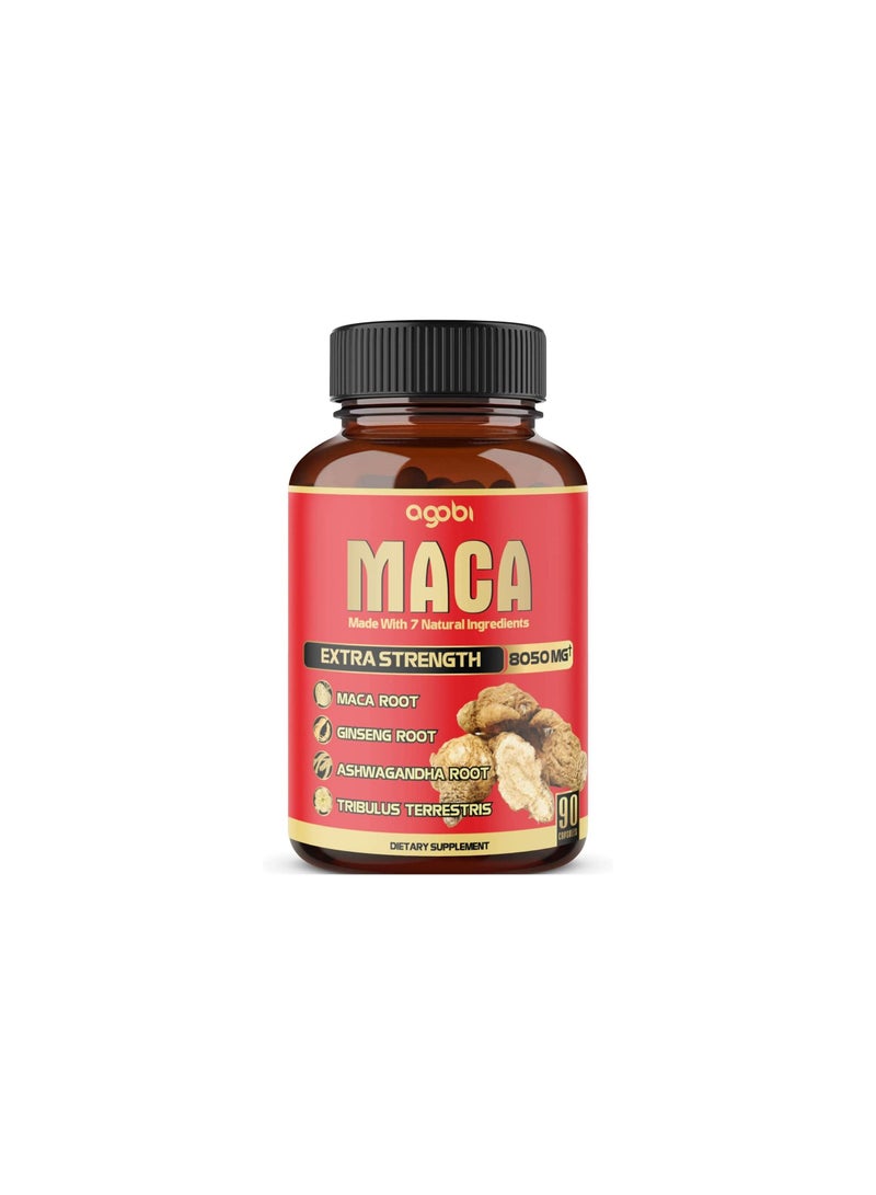 Maca capsules support healthy immunity in the body 8050 mg