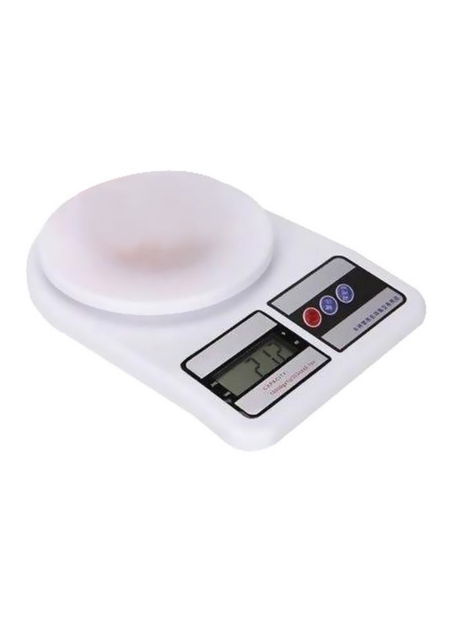 ايديال ميزان رقمي للمطبخ 10 كجم أبيض - Image 1