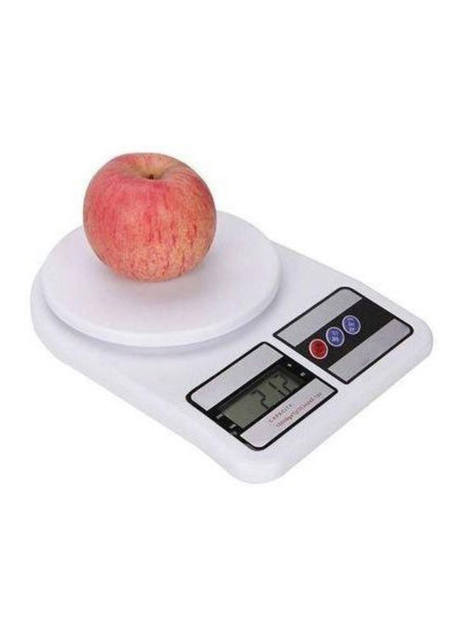 ايديال ميزان رقمي للمطبخ 10 كجم أبيض - Image 3