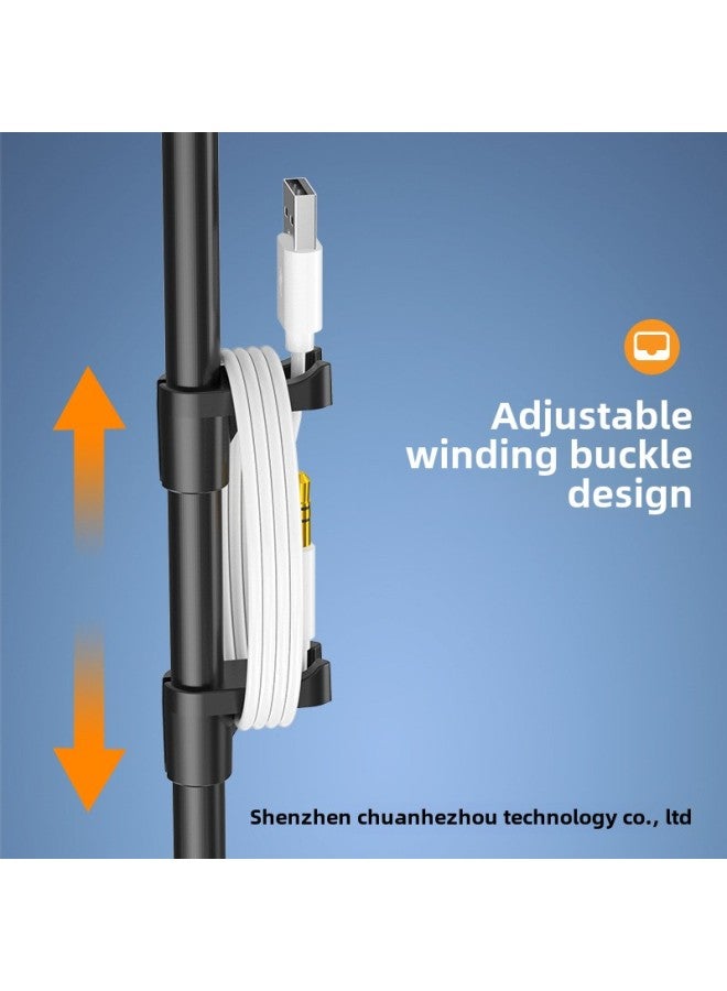 Headset Holder Headset Hanger Metal Universal Game Headset Rack Multi Creative Bluetooth Wired Internet Cafe Display Rack-Color:Big Powder Rack - Image 4