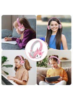 Sanrio Kuromi Kids Over Ear Headphones, Kids Bluetooth Headphones, Cat Ear Bluetooth Headphones with Microphone, TF Card, Kids Sanrio Headphones for Teens, Boys, Girls (Pink) - pzsku/ZA8EC43FD1F5A15919234Z/45/_/1739243594/7eea7d54-c0cb-451d-b71e-6cb47fb58bd5