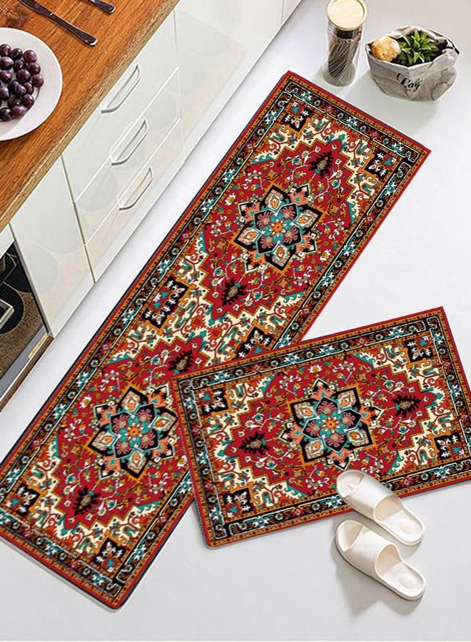 Arabest 2-Piece Kitchen Rugs Mats  - Image 2