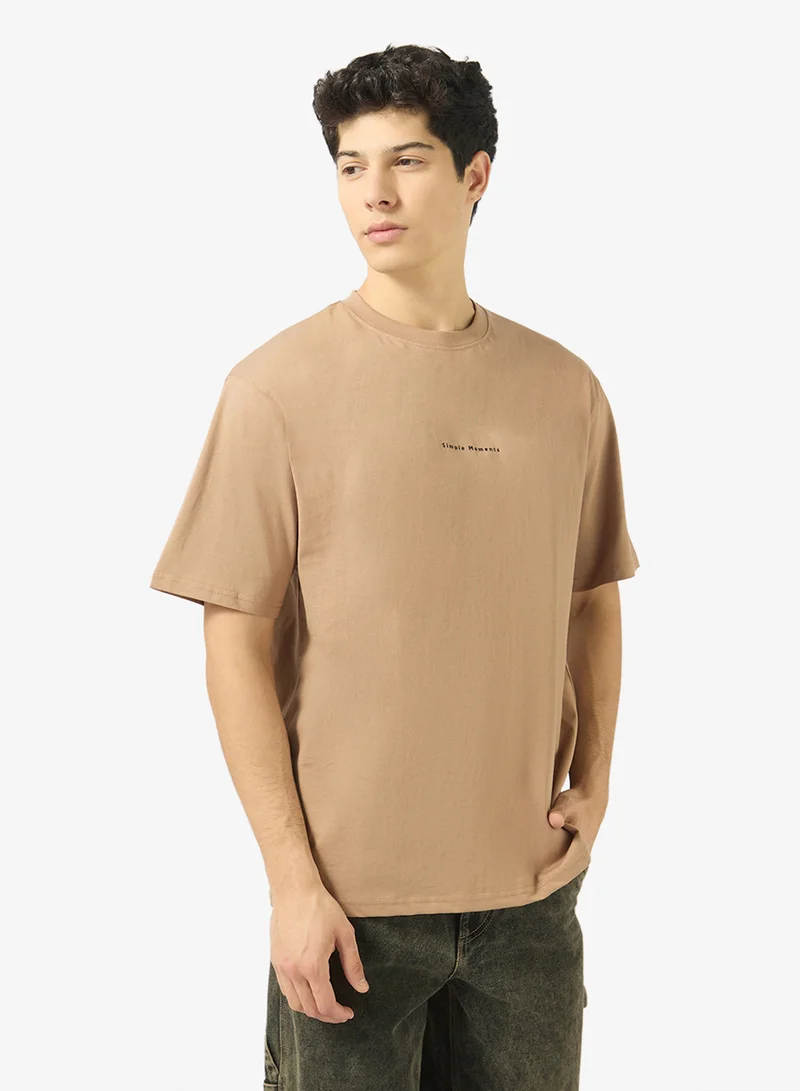Ripples Mens Drop Shoulder T-shirt