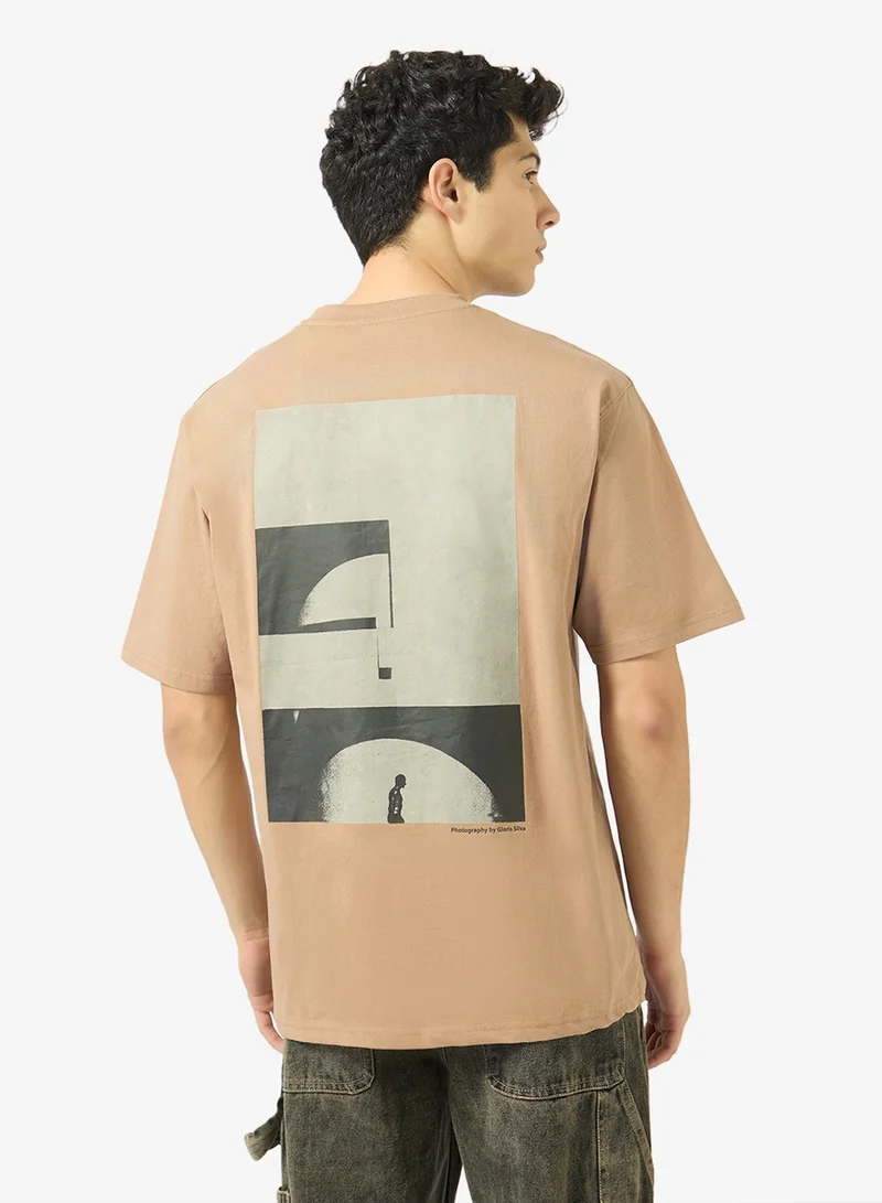 Ripples Mens Drop Shoulder T-shirt