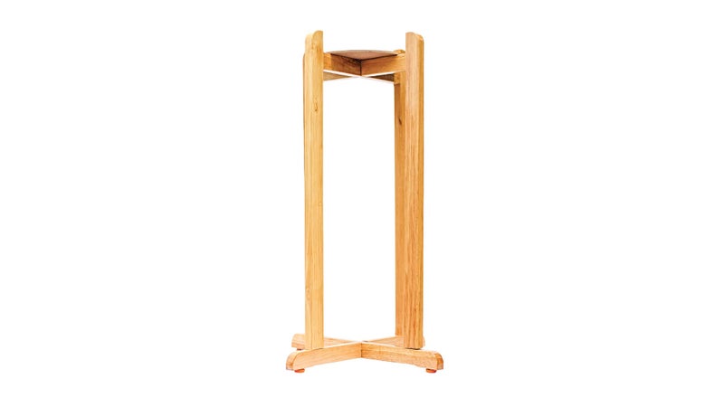 New Wave Enviro Natural Wood Water Dispenser Floor Stand Natural Wood Finish Easy Assembly with included hardware