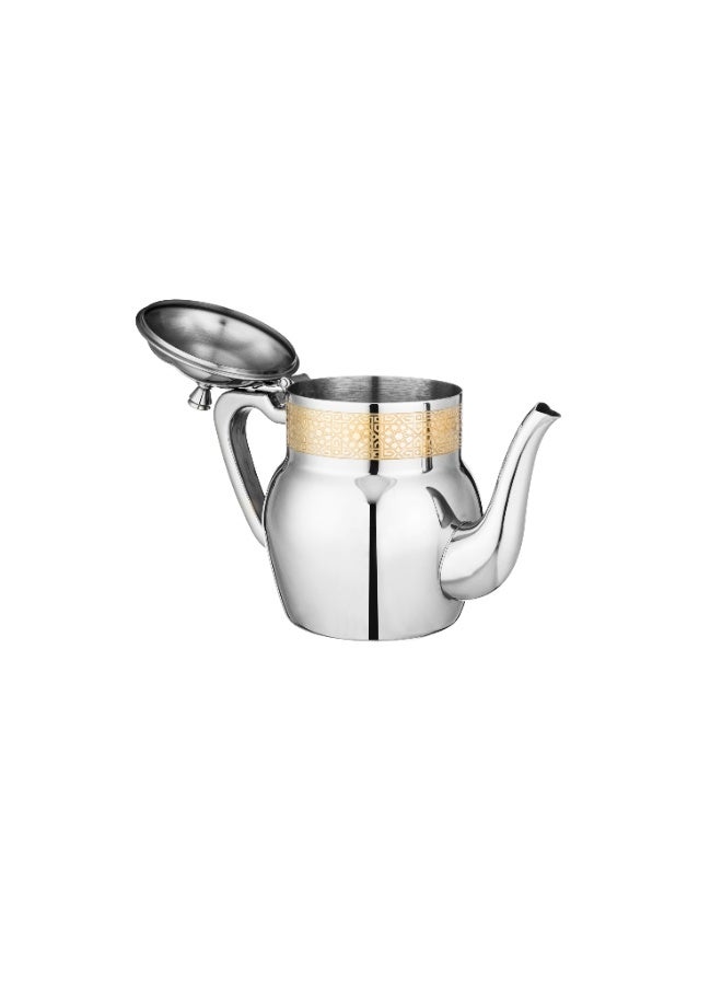Squalo ✨1.36 -liter stainless steel teapot with a gold finish – elegance that complements your tea ritual! ✨ - Image 2