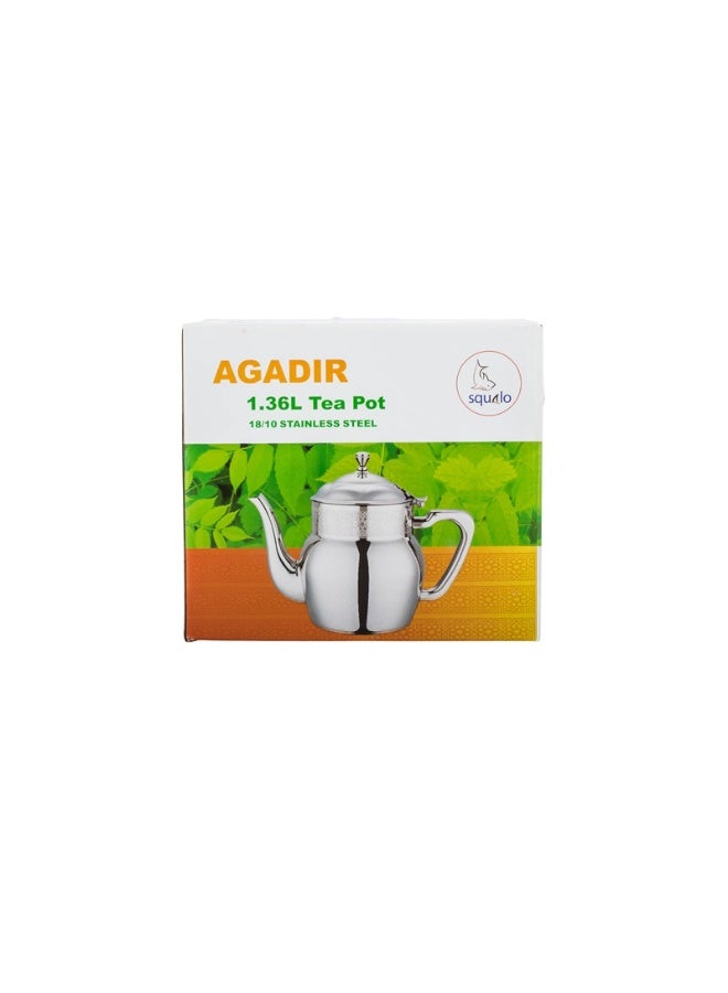 Squalo ✨1.36 -liter stainless steel teapot with a gold finish – elegance that complements your tea ritual! ✨ - Image 4