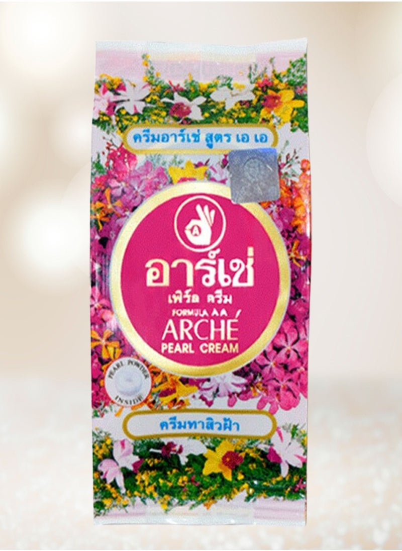 Arche 9 Pieces Skin lightening cream 5 Grams 3 in 1 with Multiple Properties Including Covering Black Spots On The Face Sun Protection Softening The Skin Cream Before Makeup  - Image 2