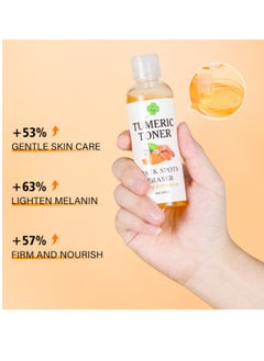 MOOYAM Turmeric Dark Spot Corrector Toner 100ML Facial Toner For Acne Prone Skin Dark Spot Remover For Face Hydrating Face Toner For Women Treatment  - Image 5