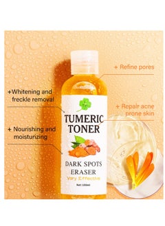 MOOYAM Turmeric Dark Spot Corrector Toner 100ML Facial Toner For Acne Prone Skin Dark Spot Remover For Face Hydrating Face Toner For Women Treatment  - Image 3