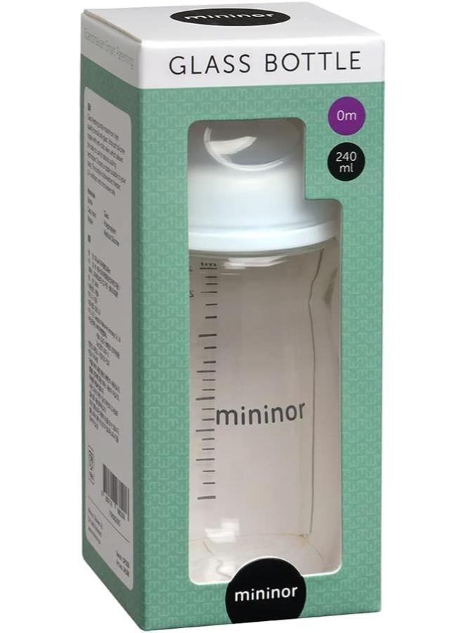 Mininor Glass Bottle 240 Ml White - Image 2