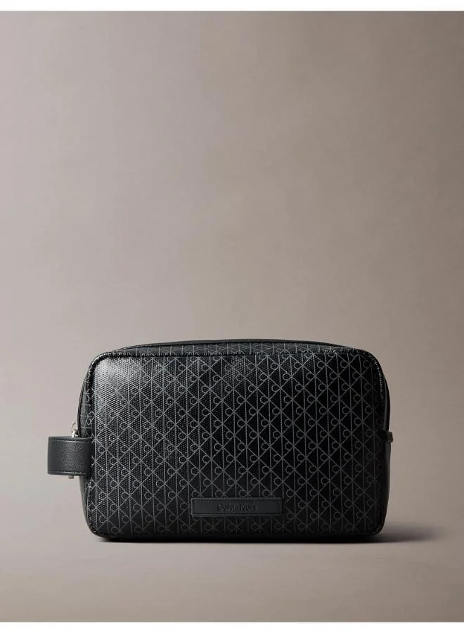 CALVIN KLEIN Zip around toiletry bag